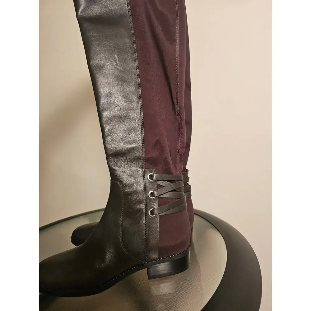 Vince Camuto Pauletta Leather Riding Boots